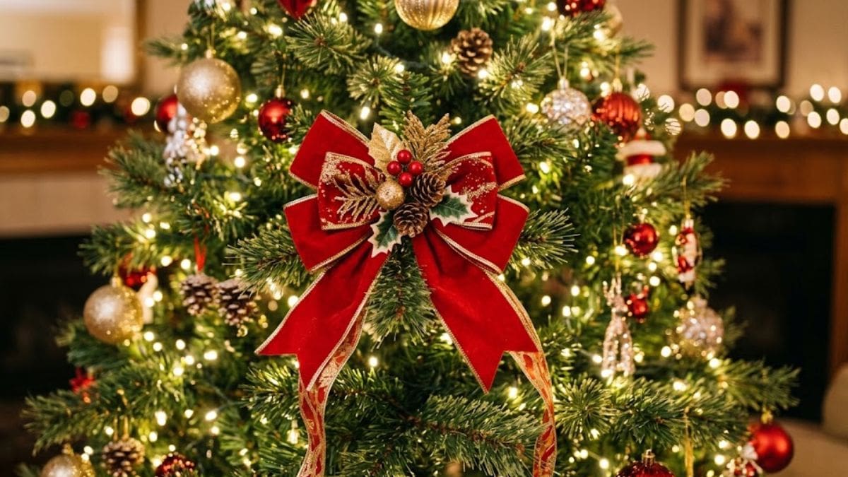 Los moños de Navidad vuelven a tomar fuerza en estas fiestas.