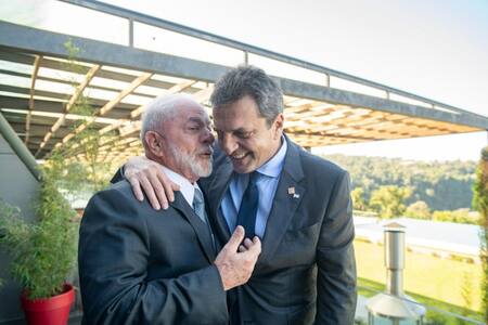 Sergio Massa y Lula en Cumbre del Mercosur. Foto: Ministerio de Economía.