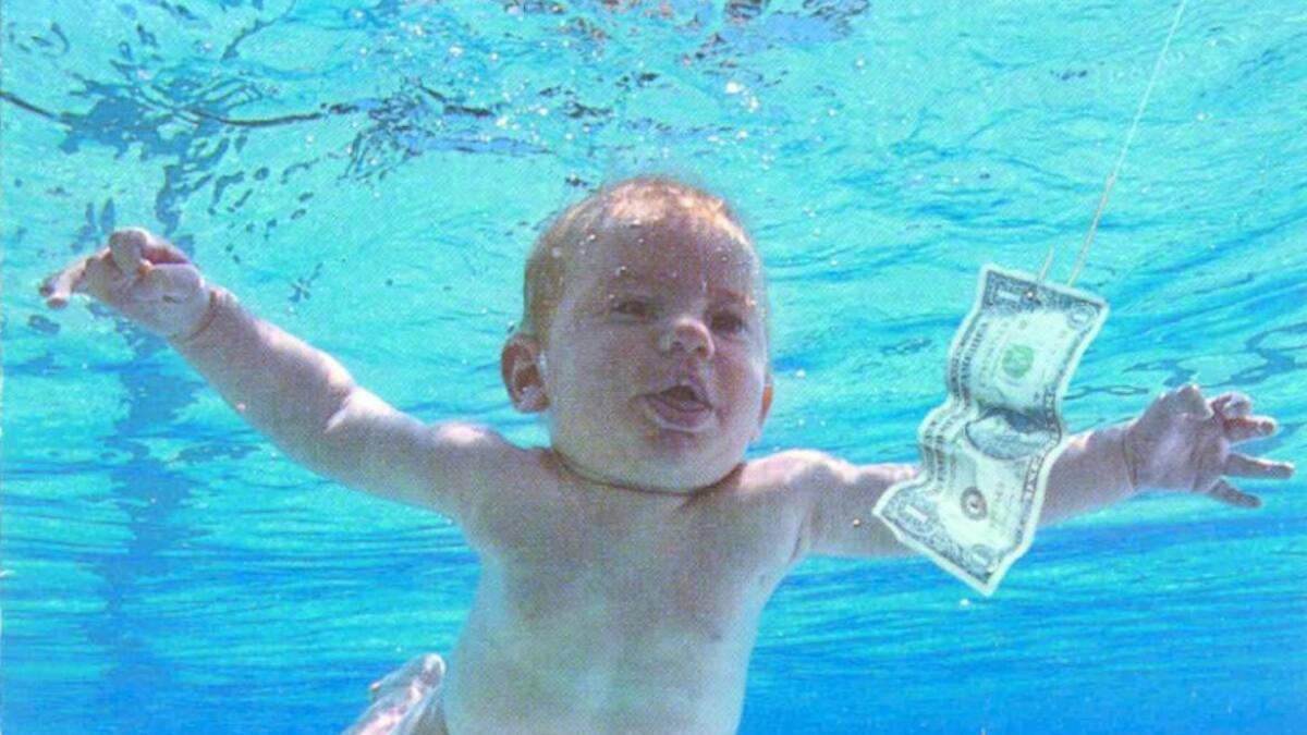 Tapa del disco de Nirvana, Nevermind