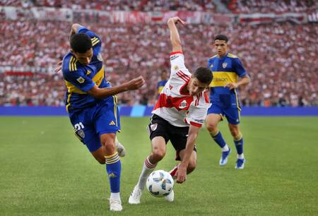 Superclásico, River vs Boca. Foto: NA