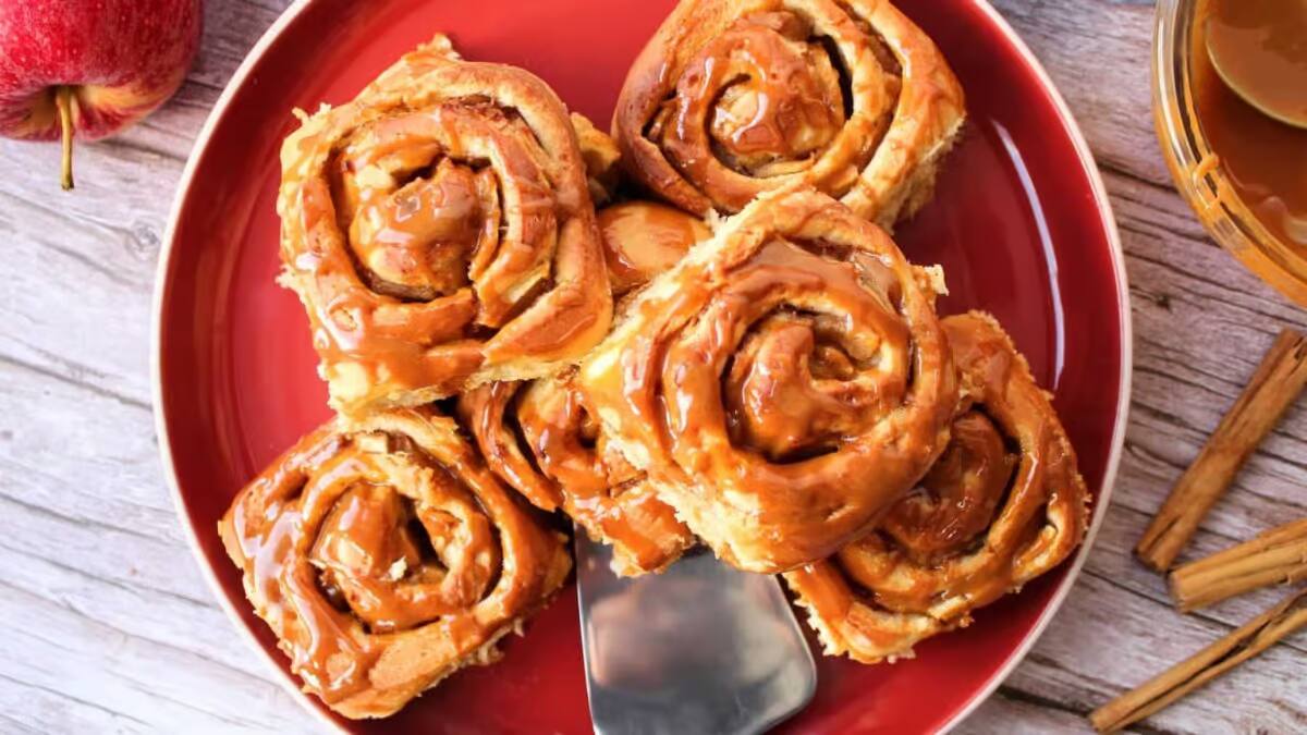Rolls de dulce de leche