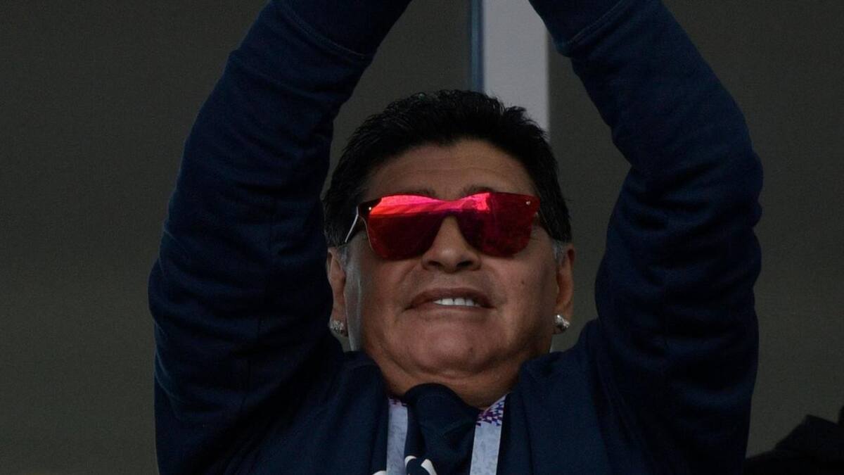 Mundial Rusia 2018, Maradona, Selección Argentina, Argentina vs. Islandia, NA