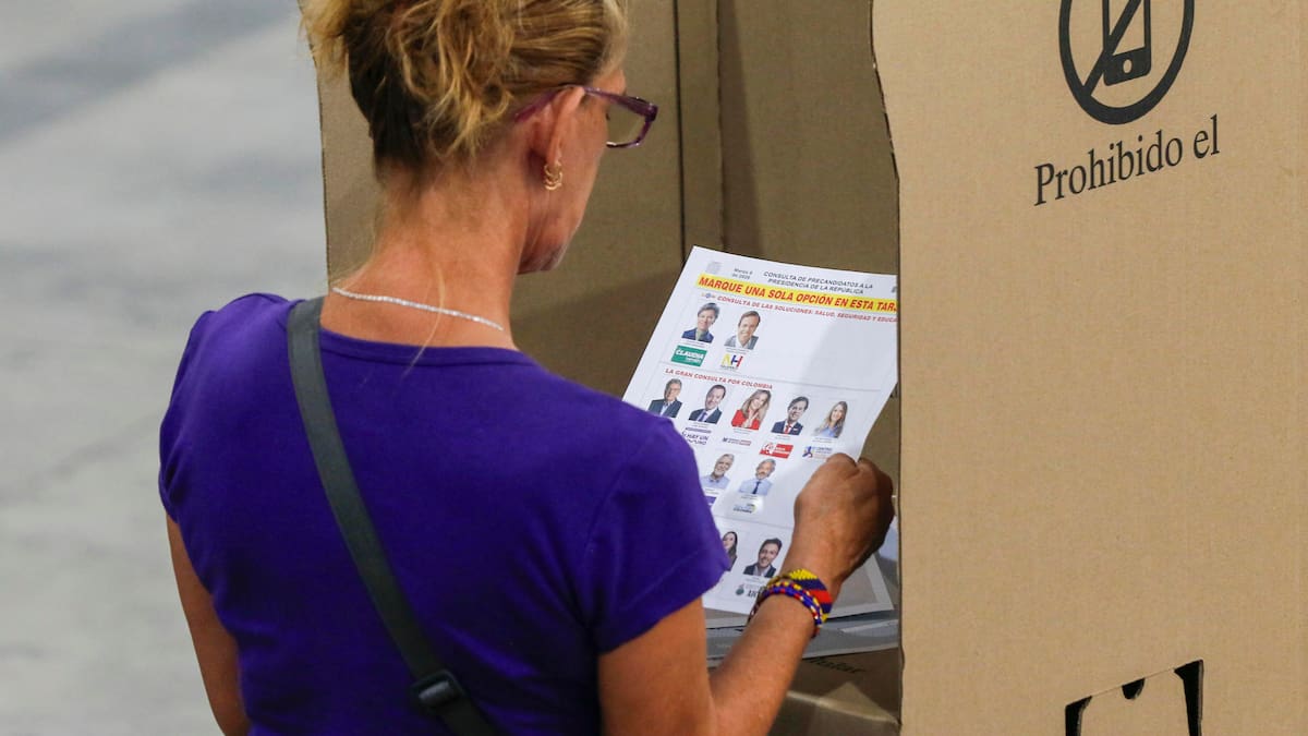 Elecciones en Colombia.
