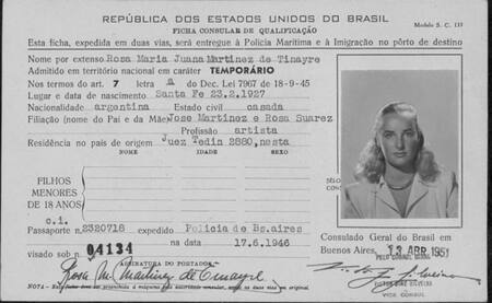 Mirtha Legrand en 1951