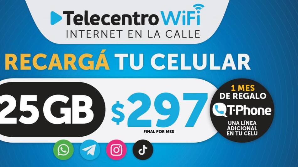 BANNER TELECENTRO WiFi + T-Phone ENERO 2022.