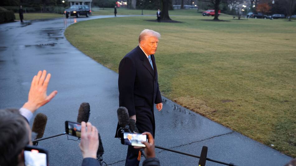 Donald Trump, presidente de Estados Unidos. Foto: Reuters/Carlos Barria
