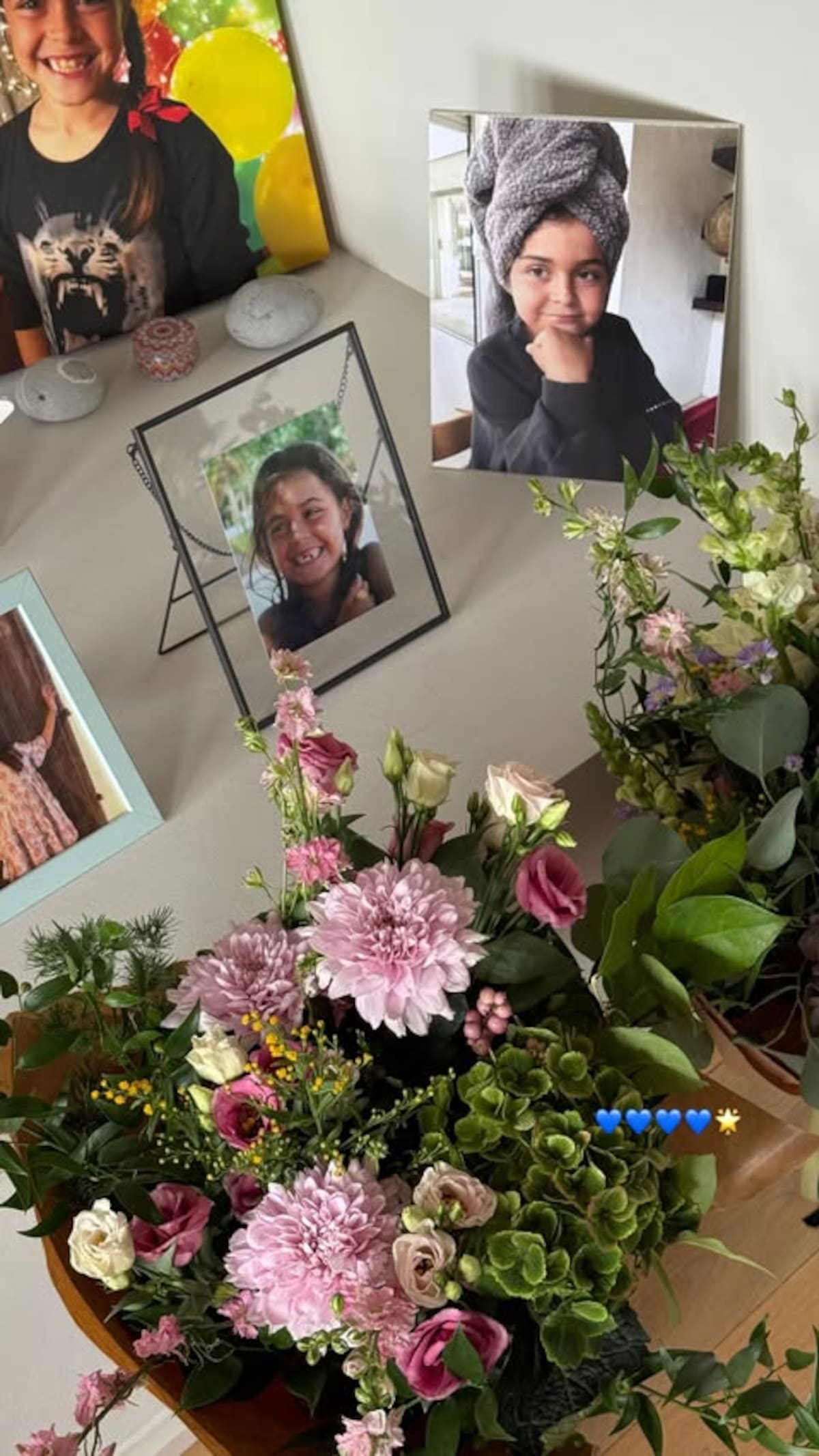 El recuerdo a la hija de Luis Enrique.