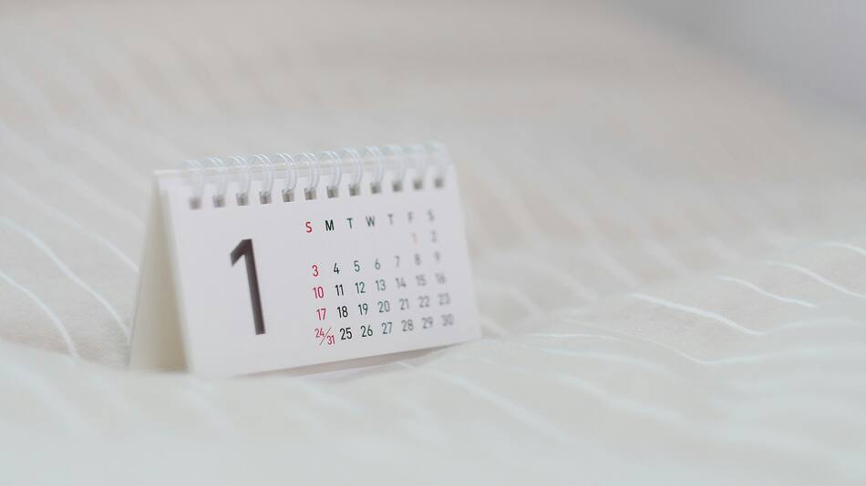 Calendario. Foto: Unsplash