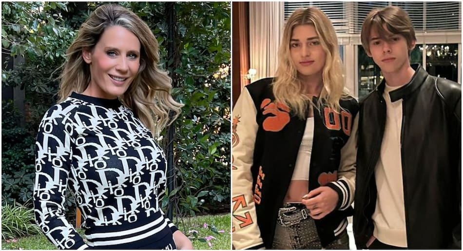 Rocío Marengo y Marta y Felipe Fort. Fotos: Instagram.