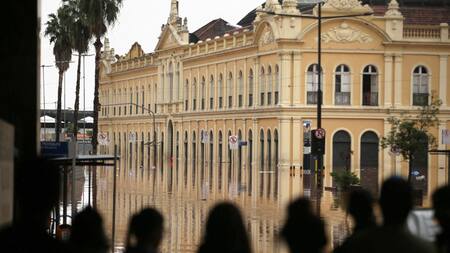Inundaciones en Porto Alegre, Brasil. Foto: Reuters