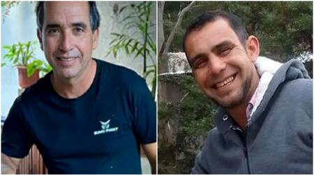 Gabriel Raimann y Ramón Román. Fotos: Facebook.