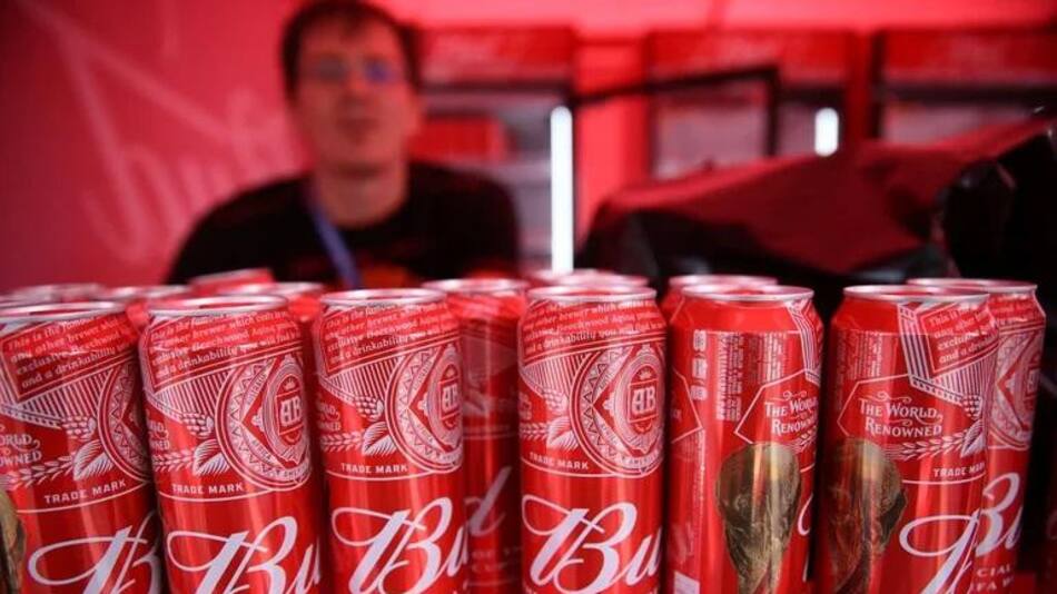 Cerveza en el Mundial de Qatar. Foto: REUTERS.
