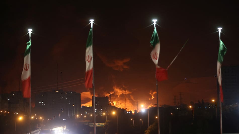 Ataques de Israel contra Irán. Foto: Reuters/Majid Asgaripour/WANA