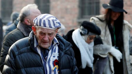 Auschwitz, aniversario de liberación, campo de concentración, Holocausto (Reuters)