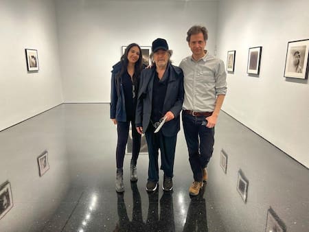 Al Pacino y su novia, Noor Alfallah. Foto: Instagram @nooralfallah.