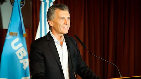 Mauricio Macri, UBA, Agencia NA