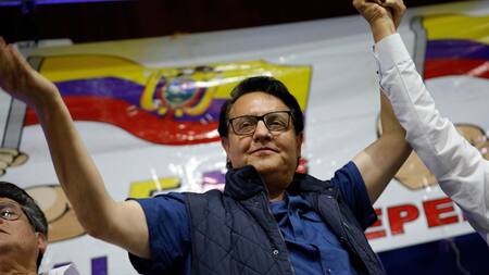 El candidato por el Movimiento Construye y asambleísta nacional Fernando Villavicencio. Foto: NA