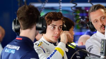 Franco Colapinto en el GP de San Pablo. Foto: EFE