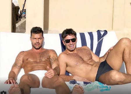 Ricky Martin y Jwan Yosef