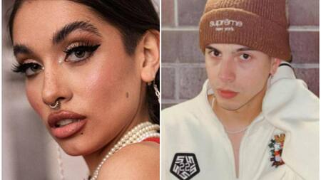 María Becerra y Rusherking. Fotos: Instagram.