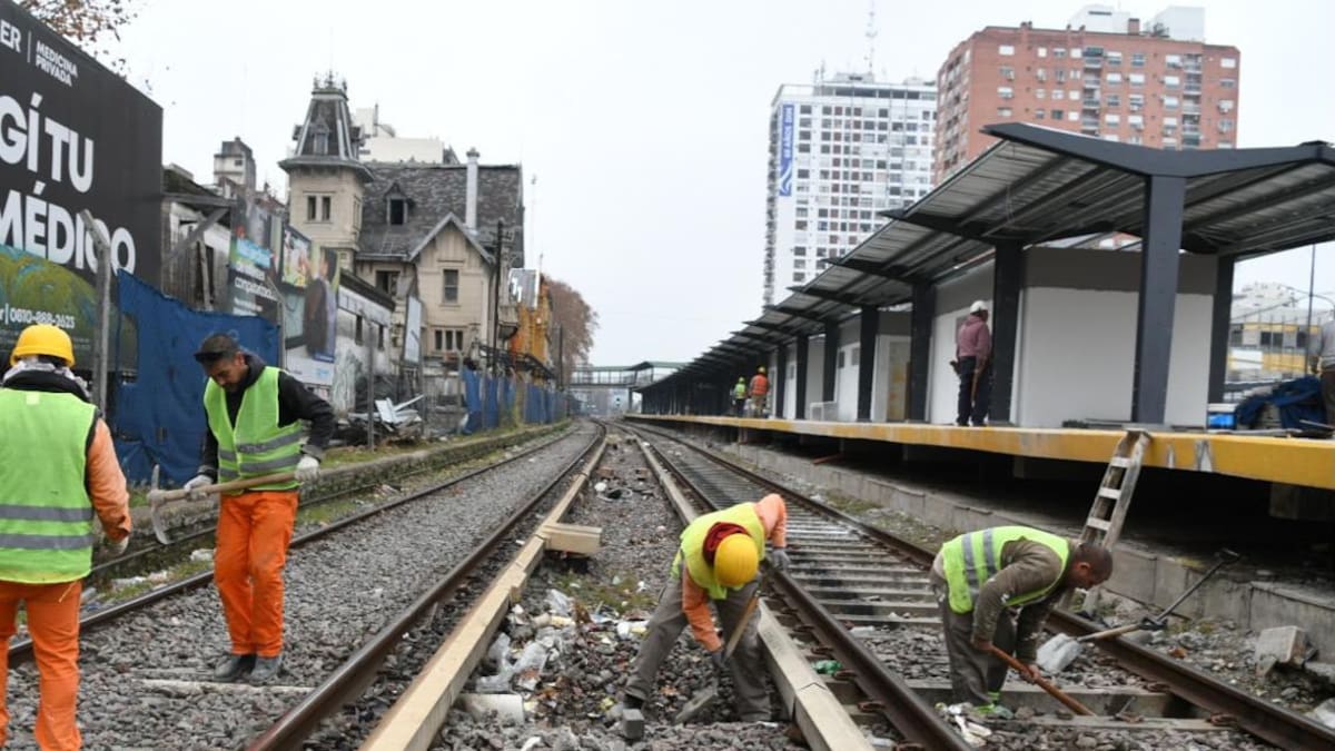 Vuelven a funcionar las líneas de tren Mitre y Sarmiento tras las obras: qué vías fueron mejoradas