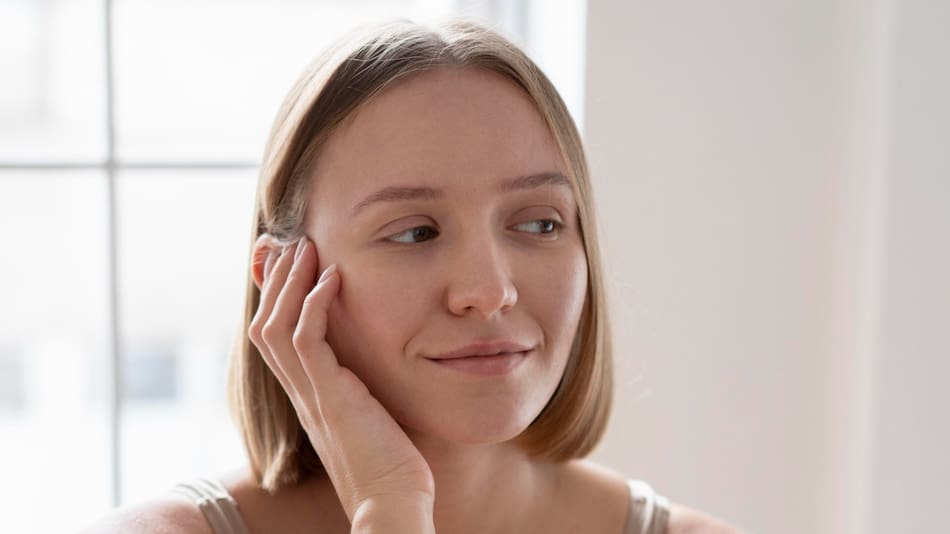 Rostro sin maquillaje, la nueva tendencia al "nature". Foto: Freepik.