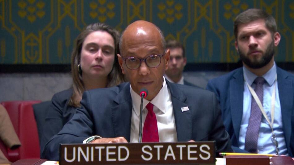 Robert Wood, representante adjunto estadounidense en la ONU. Foto: captura de video