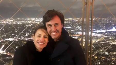 Pampita y Roberto García Moritán. Foto: Instagram.