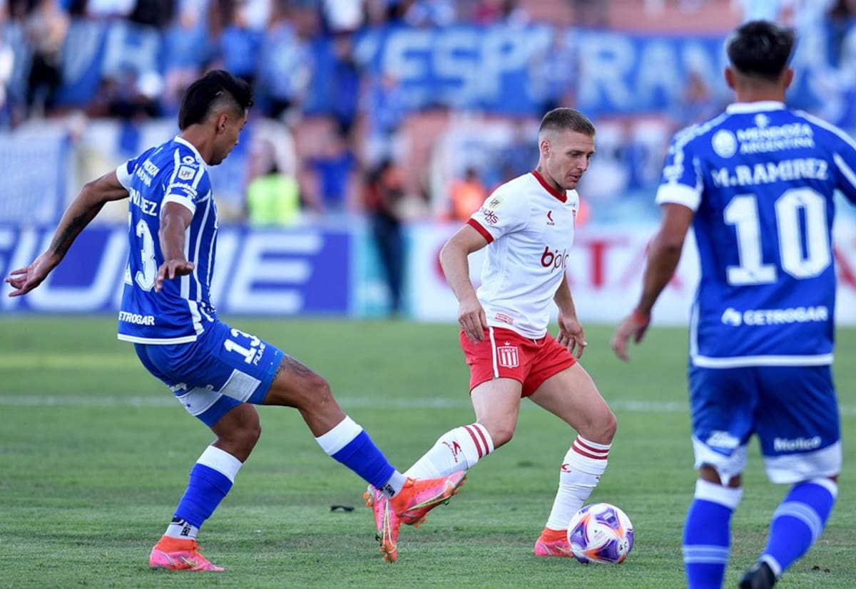 Godoy Cruz-Estudiantes de La Plata 1. Foto: NA.