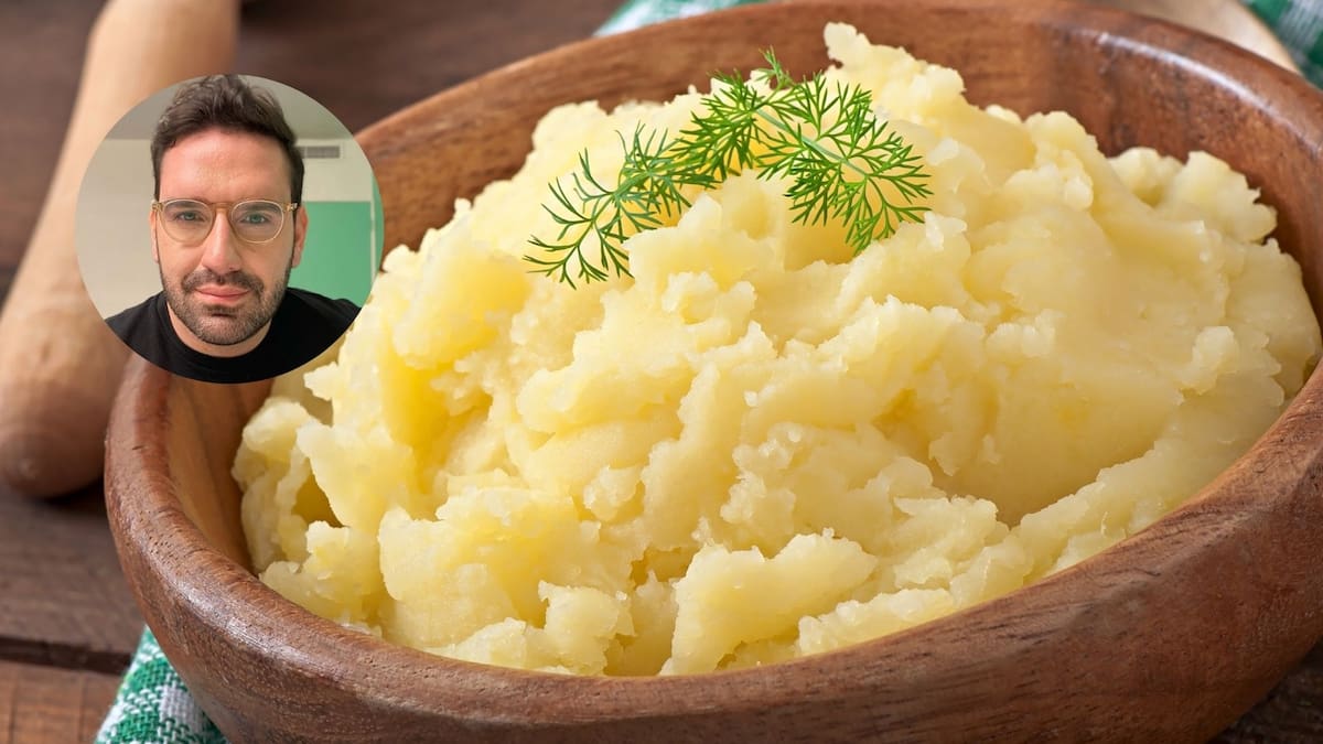 El tip de Damián Betular para el puré de papas.