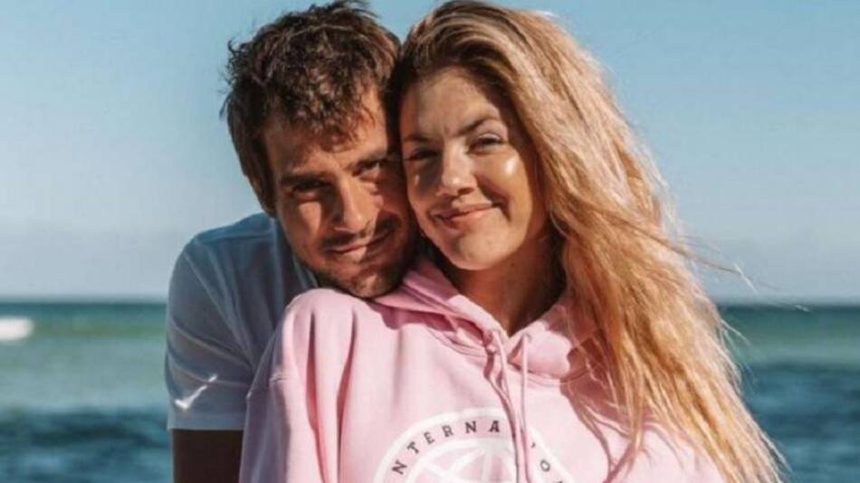 Stephanie Demner y Guido Pella