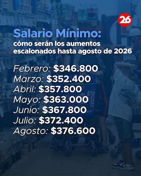 Salario Mínimo, Vital y Móvil en 2026