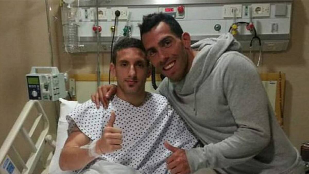 Tevez visitó a Ham