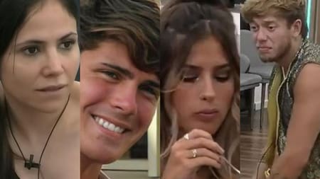 Exparticipantes de GH2022. Fotos: captura Telefe.