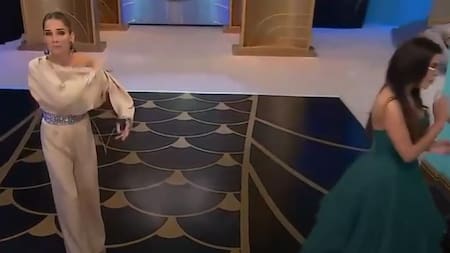 Juana Viale quedó hablando sola. Foto: captura de video.