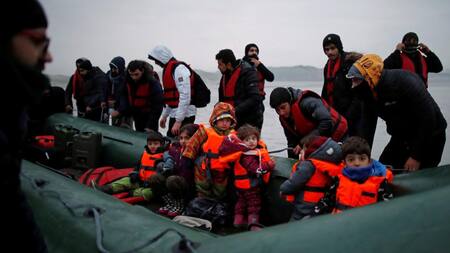 Niños inmigrantes en Reino Unido. Foto: Reuters