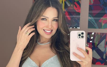 Thalía, cantante. Foto: Instagram/thalia.