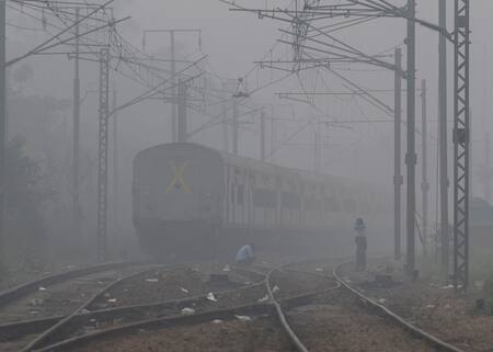 Contaminación en India. Foto: EFE.