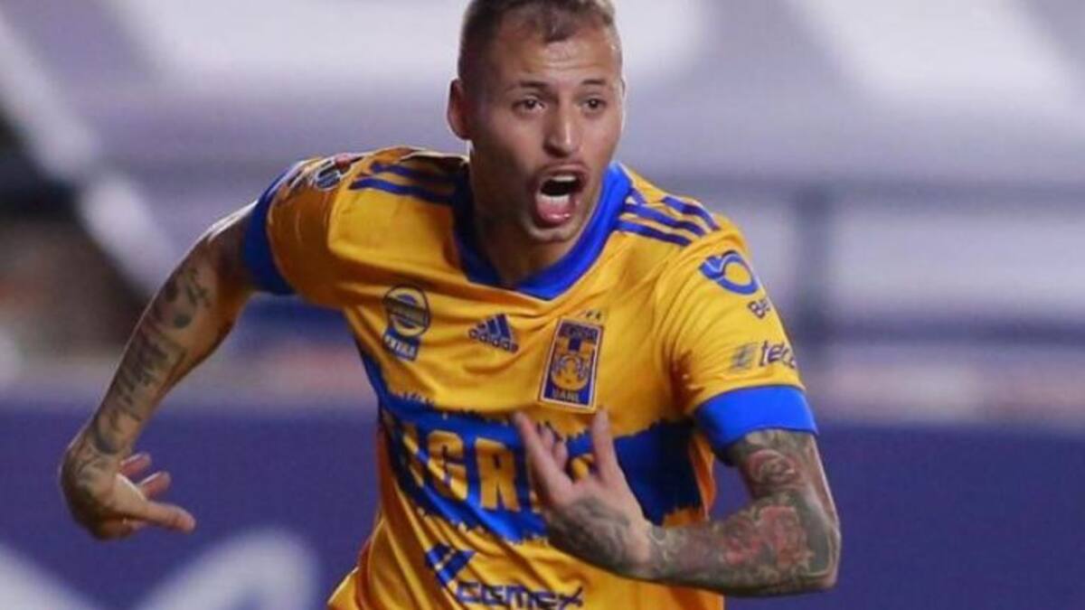 Nicolás López, futbolista uruguayo. Foto: NA