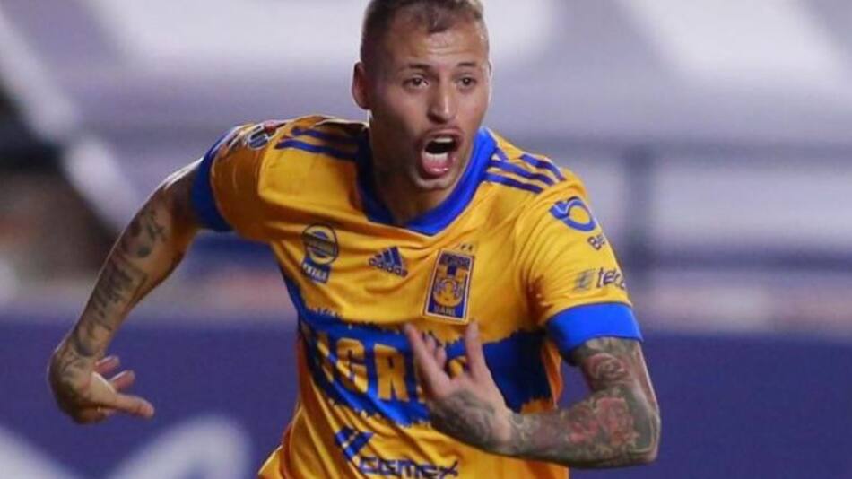 Nicolás López, futbolista uruguayo. Foto: NA