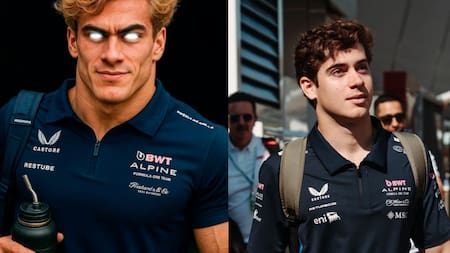 Los mejores memes de Franco Colapinto. Fotos: X - Agencia NA / X @F1