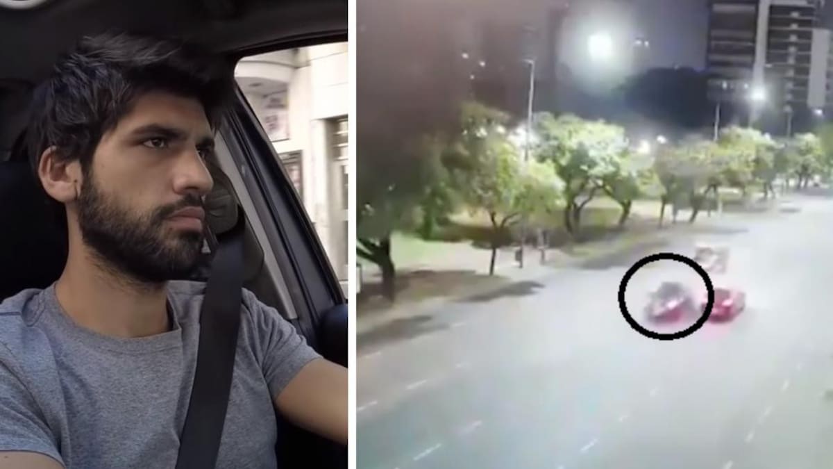 Video muestra a Eugenio Veppo manejando a 130 km/h antes de atropellar a los agentes