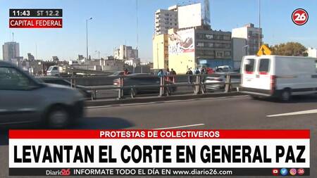 Levantan corte de colectiveros, Canal 26