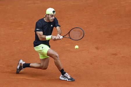 Francisco Cerúndolo en el Masters 1000 de Madrid. Foto: EFE.