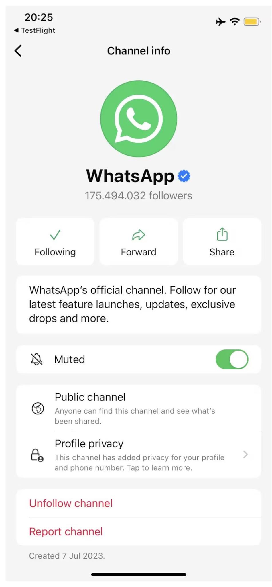 Nuevo tilde en WhatsApp. Foto: WaBetaInfo.