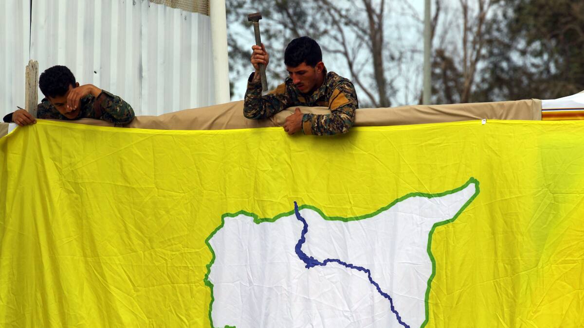 Combatientes de las Fuerzas de Siria Democrática. Foto: Reuters.