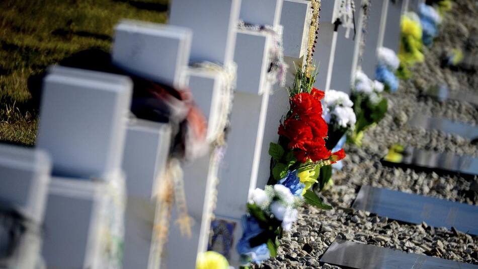 Familiares de caídos en la guerra en Malvinas (NA)