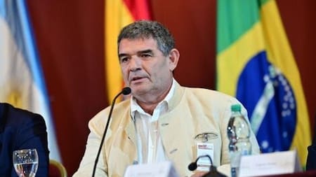 Alfredo Olmedo en el Parlasur.