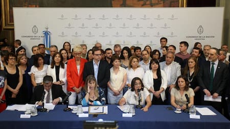 Frente de Todos, diputados, senadores, NA