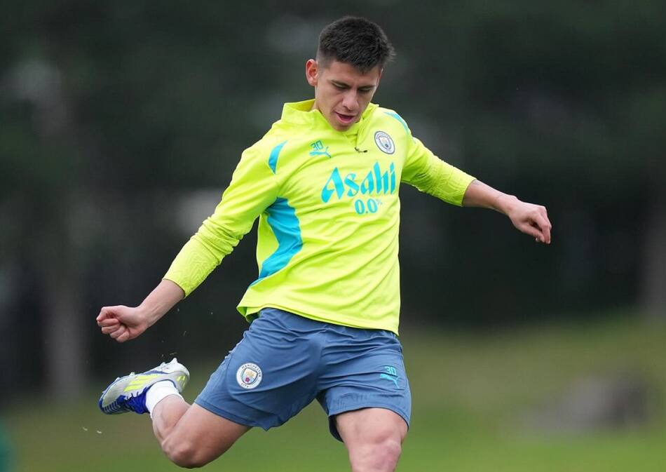 Claudio Echeverri podría ser cedido por Manchester City. Foto: Instagram @claudioecheverri_